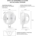 thumbnail image 3 of Soporte de cepillo de dientes eléctrico de sujeción automática, soporte de cepillos de dientes para baño, pegatinas adhesivas fuertes, soporte de cepillo de dientes ajustable 11 Feliz Sencillez, 3 of 5