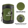 thumbnail image 5 of REDCAMP Nylon Compression Stuff Sack, 10L/17L/27L/40L Lightweight Sleeping Bag Compression Sack Great for Backpacking, Hiking and Camping,Blue/Yellow/Army Green/Black, 5 of 7