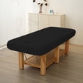 thumbnail image 7 of Waterproof Oil-Proof Massage Table Fitted Sheet, Reusable SPA Bed Protector Cover with Elastic Edge, Stain-Resistant Synthetic Fiber Massage Sheet for Beauty Salon, Clinic & Home Massage, 7 of 7