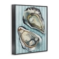 thumbnail image 3 of Stupell Industries Rustic Lodge Oysters on Blue Stripes Black Framed Giclee Art, 16 x 20, by Lil' Rue, 3 of 8