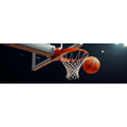 thumbnail image 4 of Basketball Themed Dynamic Background Backdrop Banner with Ball Dunking into Hoop Party Decorations for Sports Events Basketball Parties Photo Booths Team Celebrations, 4 of 4