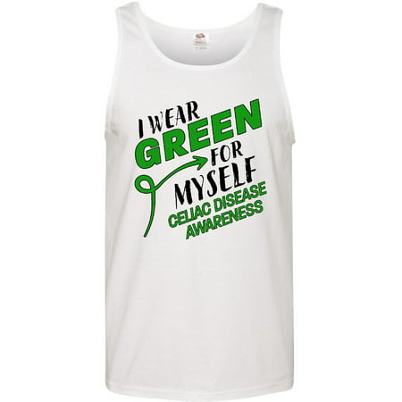 I Wear Green for Myself- Celiac Disease Awareness Men's Tank