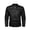 Black, variant on Unbranded Casual, Retro Stand Collar, PU Leather Blue Motorcycle Jacket for Young Men's