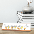 thumbnail image 2 of Everything Looks Better With You, Mom; Gold Frame Desk Sign (2x8“), 2 of 3
