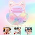 thumbnail image 3 of Kids Adjustable Winter Warm Furry Cat Ear Warmers for Girls Boys Outdoor, 3 of 7