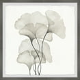 thumbnail image 4 of Coastal Ginkgo Leaves Wall Art Print - 18x18 Framed Giclee Painting for Home Decor, 4 of 6