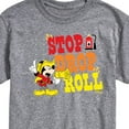 thumbnail image 3 of Disney - Firefighter Mickey - Stop, Drop, & Roll - Men's Short Sleeve Graphic T-Shirt, 3 of 5