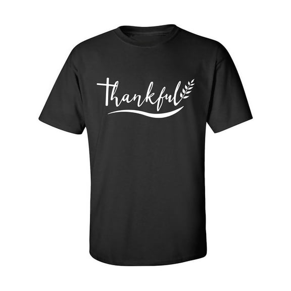 Thankful (wheat) Adult Short Sleeve T-shirt