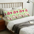 thumbnail image 6 of Naloa Dragon Fruit 1 Super Soft 20x60 Body Pillow Case,Long Side Hidden Zipper（PILLOWS ARE NOT INCLUDED）, 6 of 6