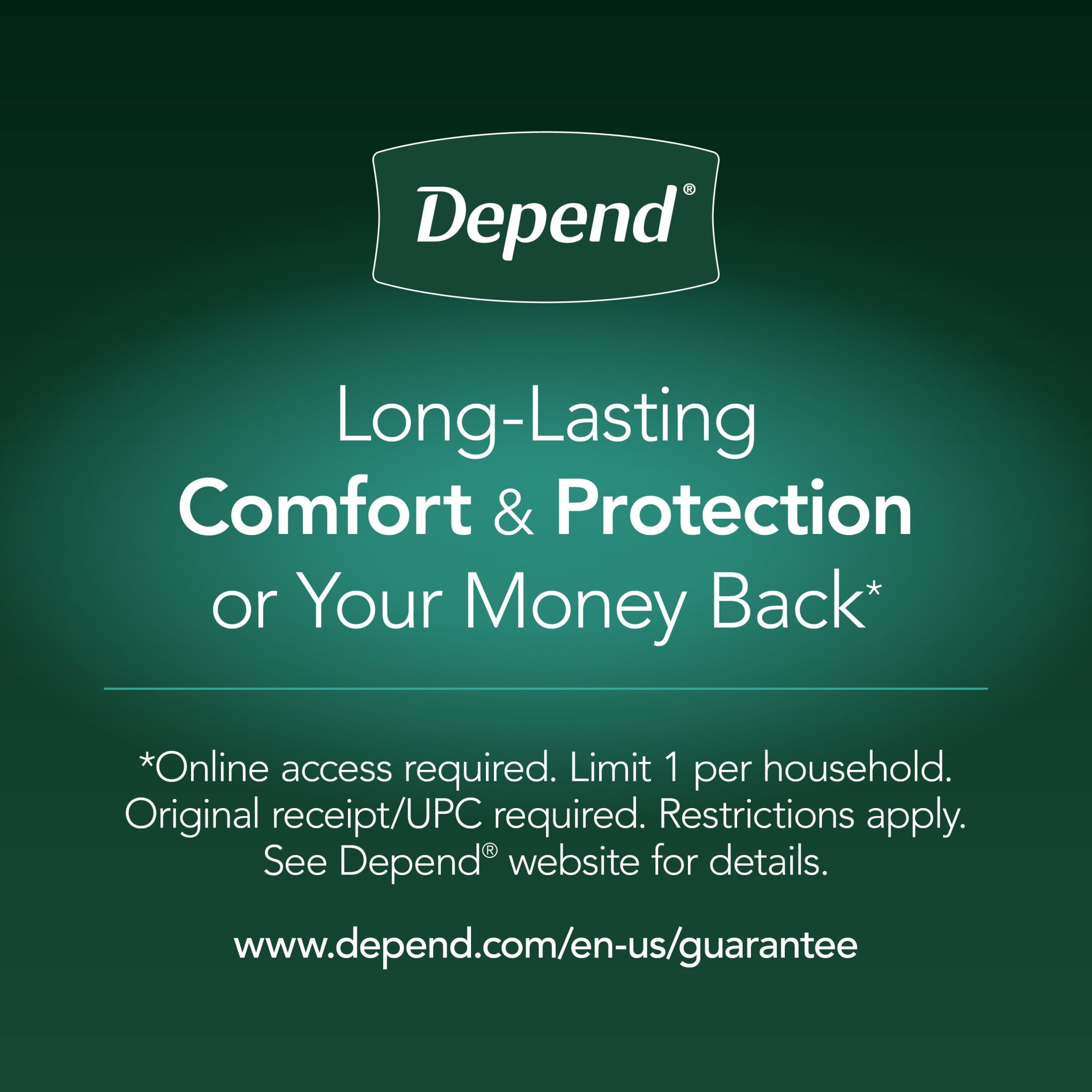(2 pack) Depend Night Defense Incontinence Underwear for Women, Adult Diapers, M, 24 Count