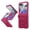Rose Red, variant on Vizvera for Motorola Motorola Razr 2024/Razr 2025//Razr 2026 Case with Hinge Cover,Built-in Screen Protector Shockproof All-Inclusive Smartphone Wireless Charging Cover-Rose Red