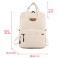 thumbnail image 3 of Mochila Para Computadora Mochila de ordenador para mujer, mochila escolar para estudiantes de moda, bolsa de viaje impermeable para estudiantes Sywqhk Para Estrenar, 3 of 3