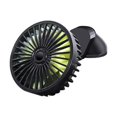 thumbnail image 2 of Ventilador de coche, ventilador de aire de refrigeración 12V-24V, ventilador de refrigeración eléctrico automotriz fuerte, USB para coche kusrkot Mini ventilador de coche, 2 of 8