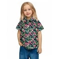 thumbnail image 6 of Tdoqot Boys Hawaiian Shirts with Pocket- Summer Casual Short Sleeve Button Down Kids Beach Shirts Vacation Clothes Green Size 12, 6 of 7