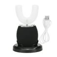 thumbnail image 1 of Cepillo de dientes eléctrico recargable Nikou en forma de U resistente al agua, 1 of 15