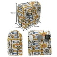 thumbnail image 4 of Steampunk Stand Mixer Cover, Machinery Pattern with Various Technical and Industrial Elements in Flat Style, Kitchen Appliance Organizer Bag Cover with Pockets, 5 Quarts, Multicolor, by Ambesonne, 4 of 4