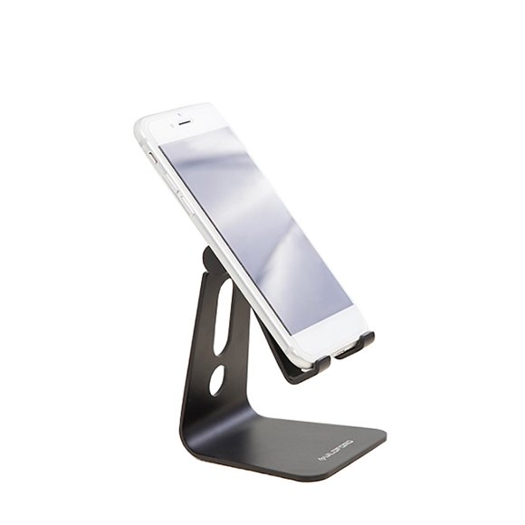 Amdohai GUILDFORD Mobile Phone Tablet Holder Stand Aluminium Alloy Adjustable Angle for Desk Compatible for Phones Tablet Under 12 inches
