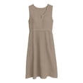 thumbnail image 4 of Admvng Women's Dress V Neck Sleeveless Casual Stretchy Summer Mid-Length Dress, 4 of 7