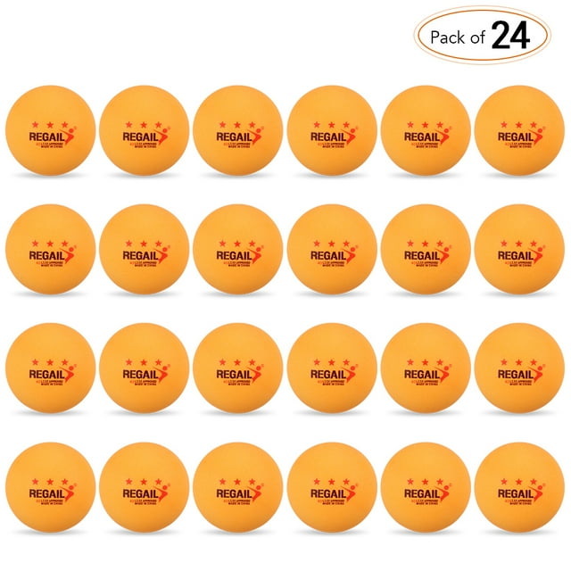 Balones deportivos 24Pcs 3-Star 40mm Pelotas de tenis de mesa Pelotas de ping pong Pelotas de prácti Regail Balones deportivos