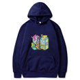 thumbnail image 1 of Lyrical Lemonade Lemon Print Plus Velvet Hooded Sweatshirt For Men And Women, 1 of 2