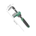 thumbnail image 3 of Universal Pipe Pliers | Multifunctional Throat Wrench | High Carbon Steel Clamp Head | Wide 74mm Jaw Opening | Rubber Handle | Adjustable Worm Nut | Durable for Plumbing & Mechanical Tasks | 1 Piece, 3 of 9