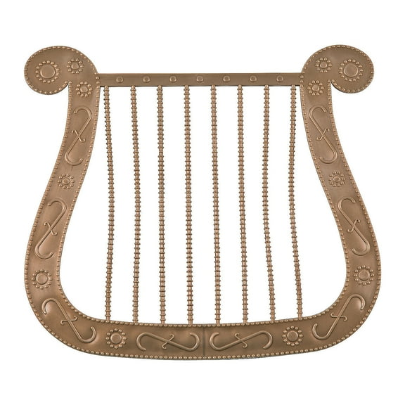 Angel Harp Costume Prop, Apparel Accessories, Christmas, 1 Pieces