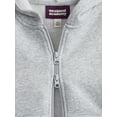 thumbnail image 3 of Weekend Academy Girls Zip Up Fleece Hoodie, Sizes 4-18, 3 of 4