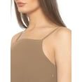 thumbnail image 4 of eloria Women's Long A-line Dress Party Wear Strip Dress Size: XL | Color: Beige, 4 of 6