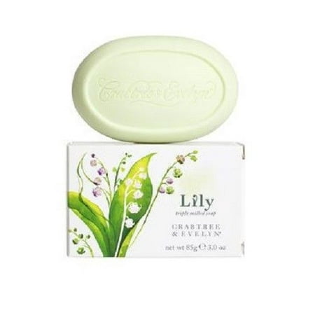 Crabtree & Evelyn LILY Triple Milled Soap 3.0 oz