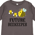 thumbnail image 4 of Inktastic Future Beekeeper Honey Bee Boys or Girls Long Sleeve Toddler T-Shirt, 4 of 5