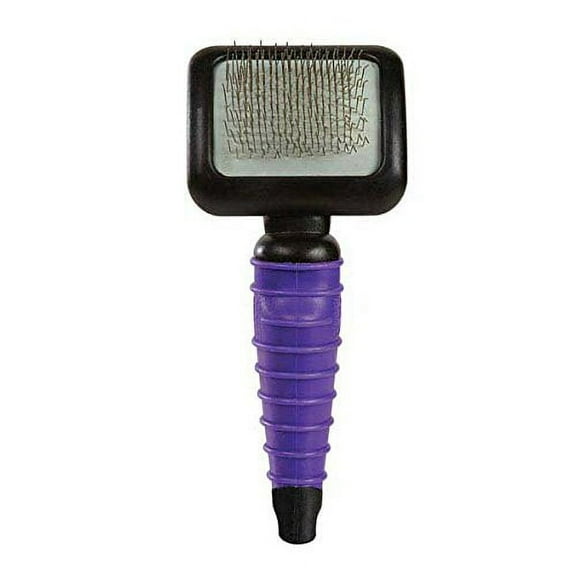 DOG BRUSH Professional Purple Ergonomic Slicker 4 Sizes to Choose or Kits Too!(Brush - Medium)