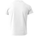 thumbnail image 3 of Men's Casual Round Neck Short Sleeve T-Shirt White L, 3 of 3