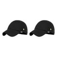 thumbnail image 2 of Baohd Adjustable Baseball Cap Sporty Style For Wide Application Baseball Bump Caps Safety Bump Cap Gifts black 2Set, 2 of 6