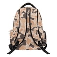 thumbnail image 2 of Pzuqiu Brown Duck Camo Teen Girls Backpack 17 Inch Kids Backpacks Portable School Bookbags with Adjustable Shoulder Strap Soft Travel Ruckpack Lightweight Laptop Daypack, 2 of 7