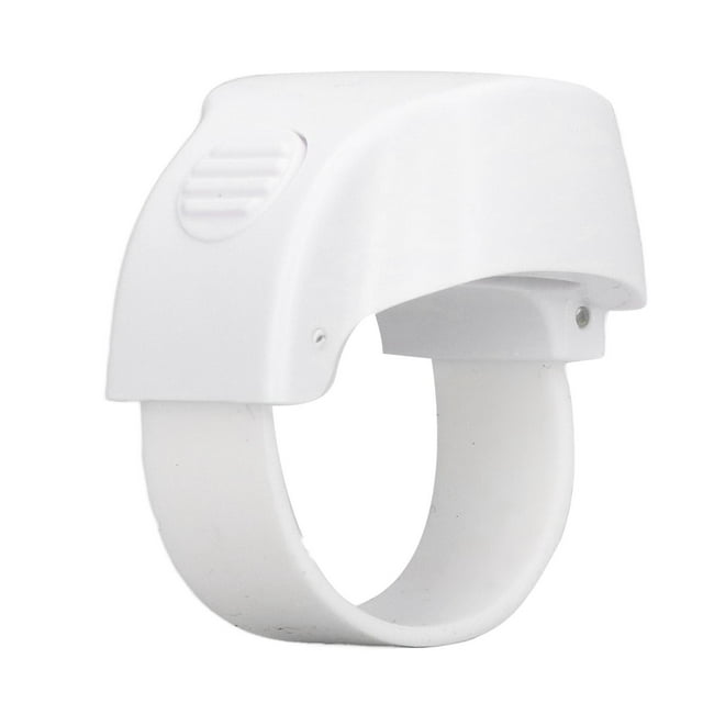 Télécommande pour selfie, contrôleur Bluetooth pour téléphone portable, anneau pour selfie, blanc
