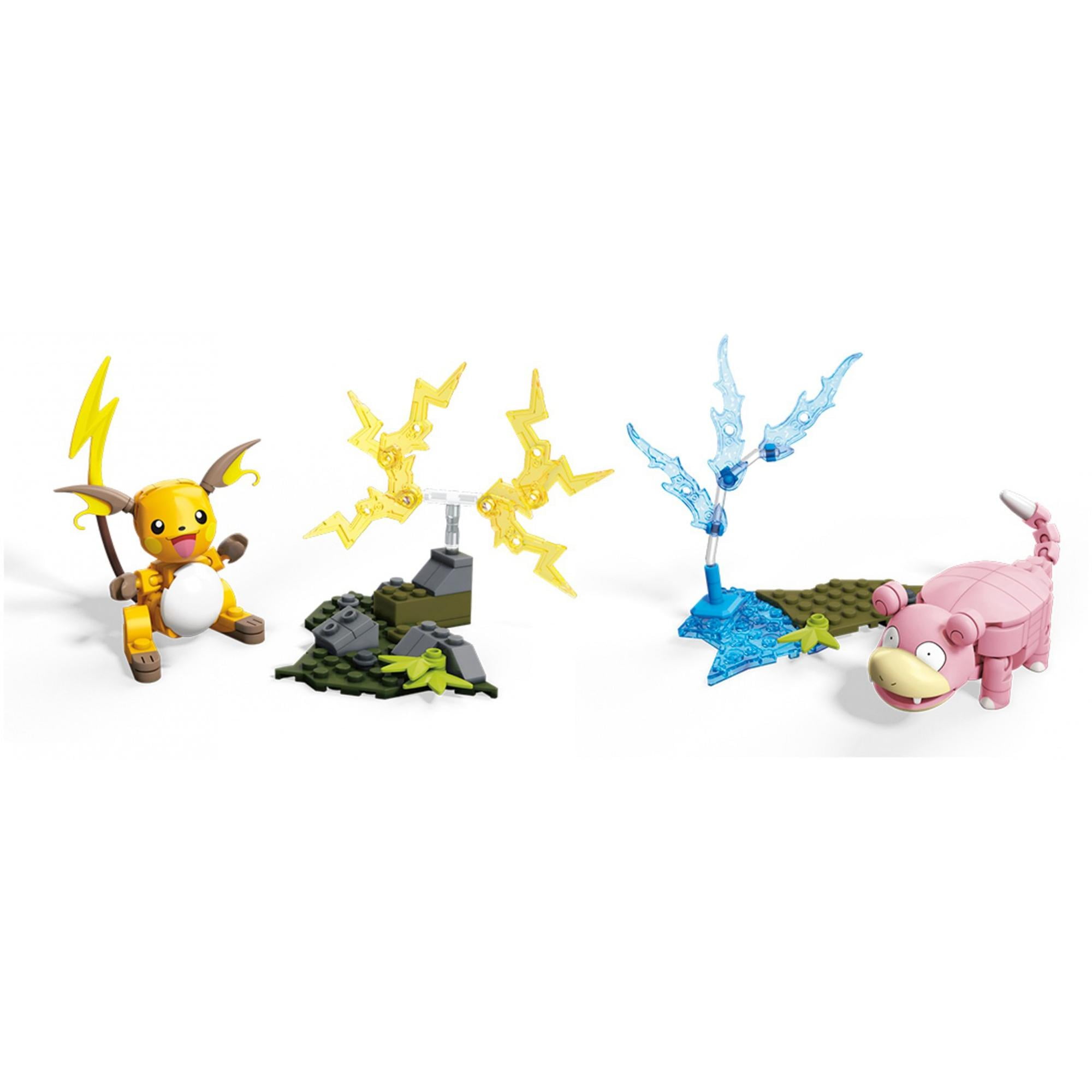  MEGA Pokémon Action Figures Building Toys, Poké Ball Pack with  Pikachu, Magikarp, Cubone, Zubat and 5 Different Poké Balls (  Exclusive) : Toys & Games