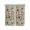 Pink, variant on Tier Curtains 45 Inches Long, Watercolor Flowers Window Treatment Curtain Drapes, Farmhouse Floral Vintage Black Window Half Privacy Curtains for Bedroom Bathroom, 42"x45", 2 Panels