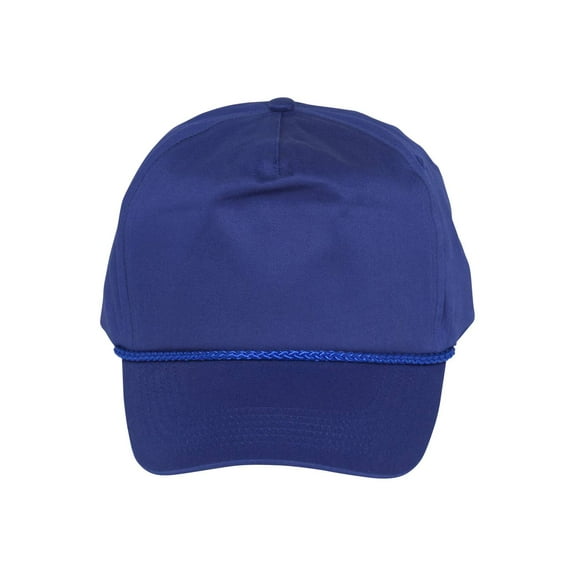 Cotton Twill Golf Cap - Royal