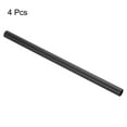 thumbnail image 3 of 4 Pcs Carbon Fiber Tube 16 x 18 x 300mm Matte Surface Rod 3K Roll Wrapped Pure Carbon Round Tubing, 3 of 5