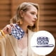 thumbnail image 3 of Portable Waterproof Wristlet Pouch - Clear Card Slot Plaid Clutch, Polyester Zip Wallet, Breathable Lightweight Wear-Resistant Travel Organizer Bag, 3 of 5
