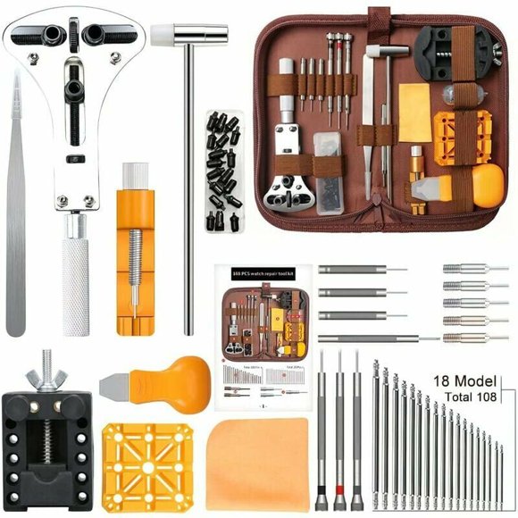 Desiderio Watch tools, watch kit, watch repair kit for changing watch straps, changing watch battery