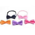thumbnail image 4 of Youkk Dot Pre-tied Bow Tie For Girls Boys Reusable And Easy To Clean Wide Applications Adjustable Clips All Tibetan Blue, 4 of 6