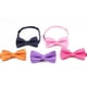 thumbnail image 4 of Corbatas de puntos clásicas Qarigey para niños con clips ajustables pajarita preatada Azul oscuro, 4 of 6