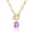 Alexandrite-June, variant on Heart Ruby Pendant Toggle Paperclip Necklace for Women Red Heart CZ Chain Pendant July Birthstone Gift Ruby Jewelry Valentine's Day Gift for Wife Girlfriend
