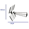 thumbnail image 4 of Antena Adir Exterior Alta Definicion Recepcion 120km 2291, 4 of 5