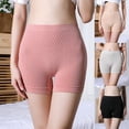 thumbnail image 1 of Naierhg Women Underpants Sweat Absorption Mild Waist Elastic Moisture-wicking Lady Underwear Panties for Daily Wear, 1 of 8