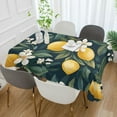 thumbnail image 2 of Yayeee Tablecloths 60" x 120" Rectangle Wrinkle Resistant Party Table Cover, Floral Lemons, 2 of 8