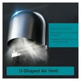 thumbnail image 3 of Easy Install Exhaust Vent With Stainless Steel Mesh Screen, Weatherproof Air Ventilation System For Indoor Outdoor Use, Durable Material Barb Design Anti-Corrosion Wide, 3 of 5