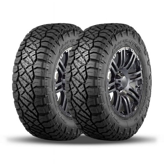 2 Nitto Ridge Grappler 285/60R20 125/122Q Mud/All Terrain Hybrid Tires 217400 / 285/60/20 / 2856020