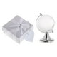 thumbnail image 1 of Mini Round Earth Globe World Map Crystal Glass Clear Stand Desk Decoration Gifts, 1 of 5